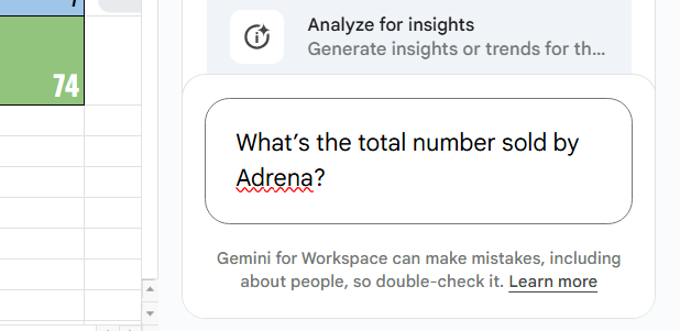 Google Sheets
