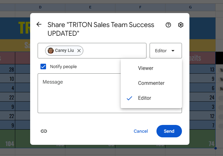 Google Sheets