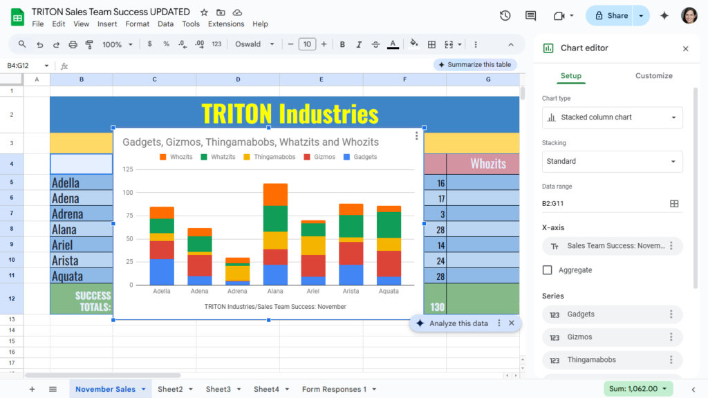 Google Sheets