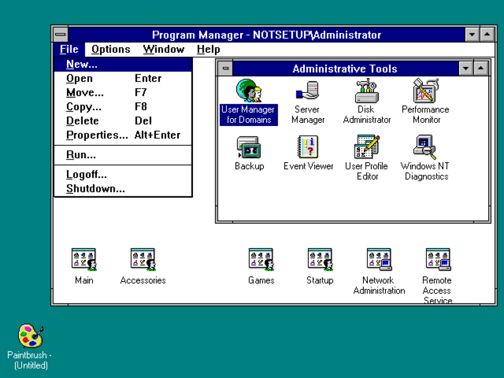 Windows NT 3.5