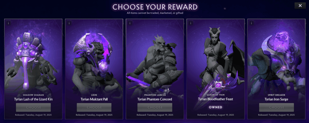 Tyrian Regalia