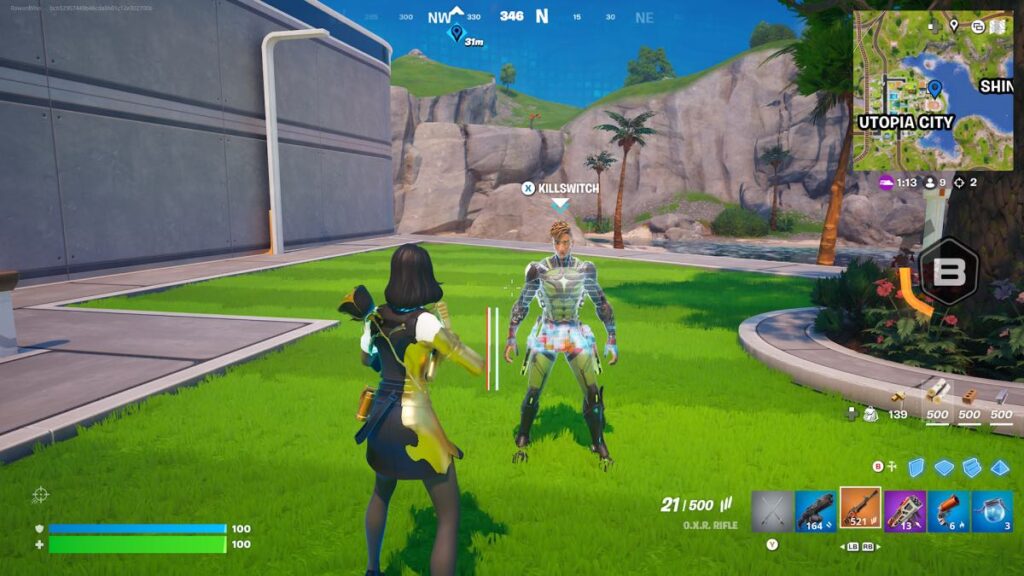 Killswitch NPC in Utopia City