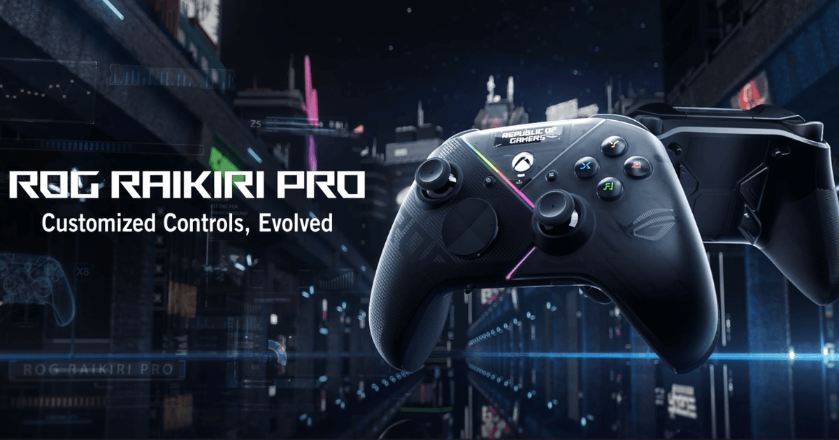 ASUS ROG Raikiri Pro รีวิว จอยเกมระดับโปร รองรับ Bluetooth 2.4GHz และ USB-C พร้อมจอ OLED ปุ่มหลัง 4 ปุ่ม และ Trigger Lock สำหรับ PC และ Xbox