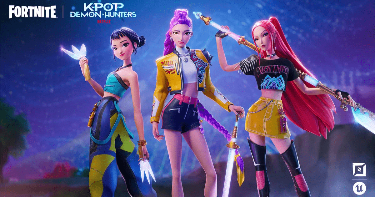 Fortnite x KPop Demon Hunters
