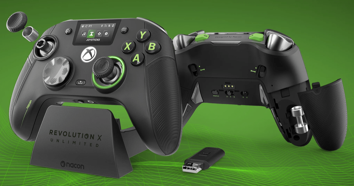NACON Revolution X Unlimited รีวิว จอยเกม Xbox และ PC ระดับโปร ปรับน้ำหนัก ปุ่มหลัง และ โปรไฟล์ ได้ผ่านซอฟต์แวร์ Revolution X App