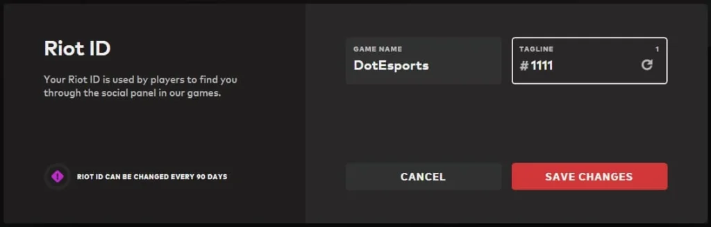 Riot ID