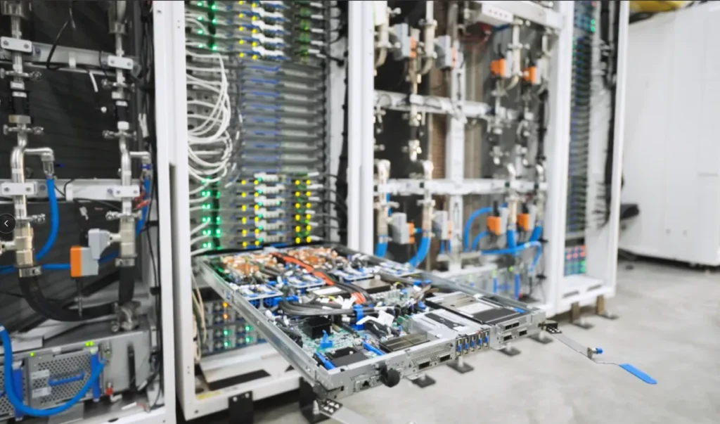supercomputer-scale AI cluster