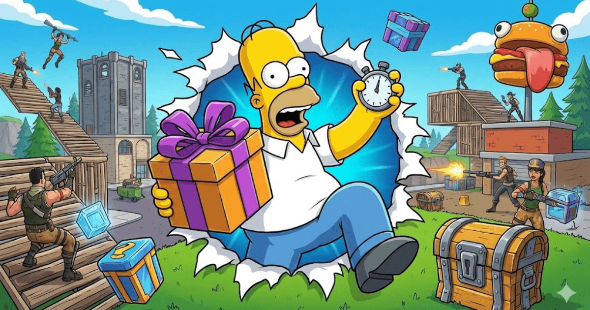 Fortnite - Claim Free Simpsons Item
