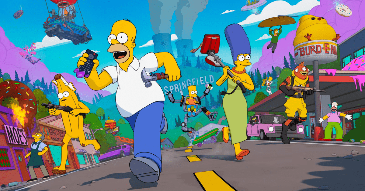 Fortnite - The Simpsons Changes Battle Pass End Time