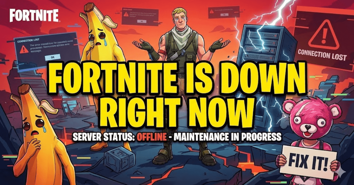 Fortnite is Down Right Now