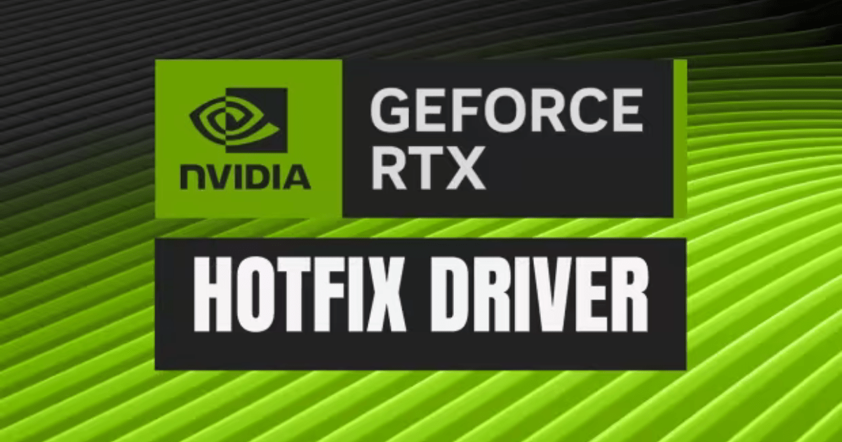 GeForce Hotfix