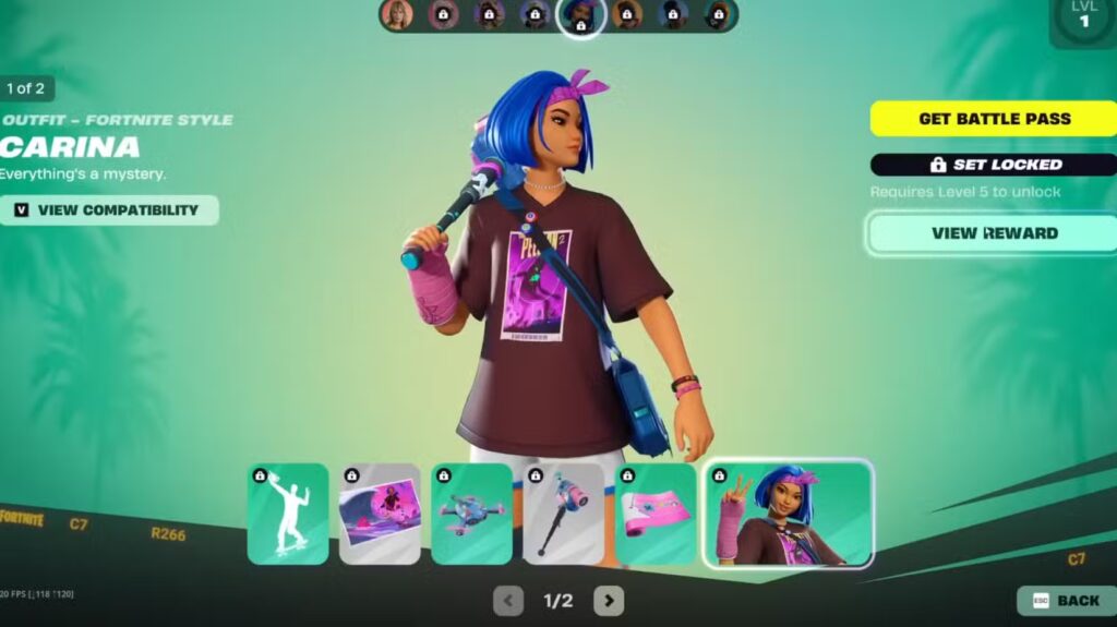 Fortnite x Carina