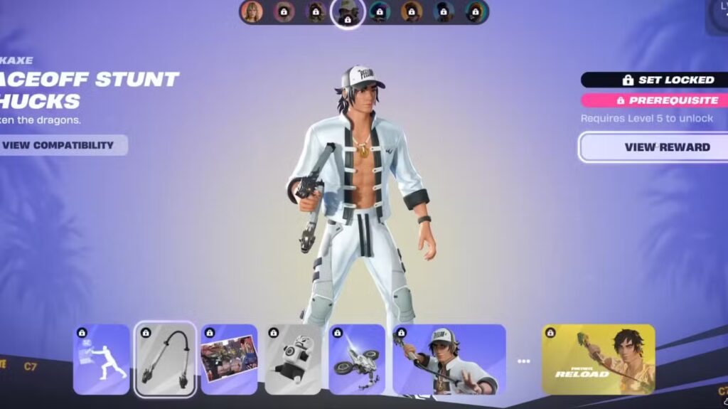 Fortnite x Faceoff Mu Ren