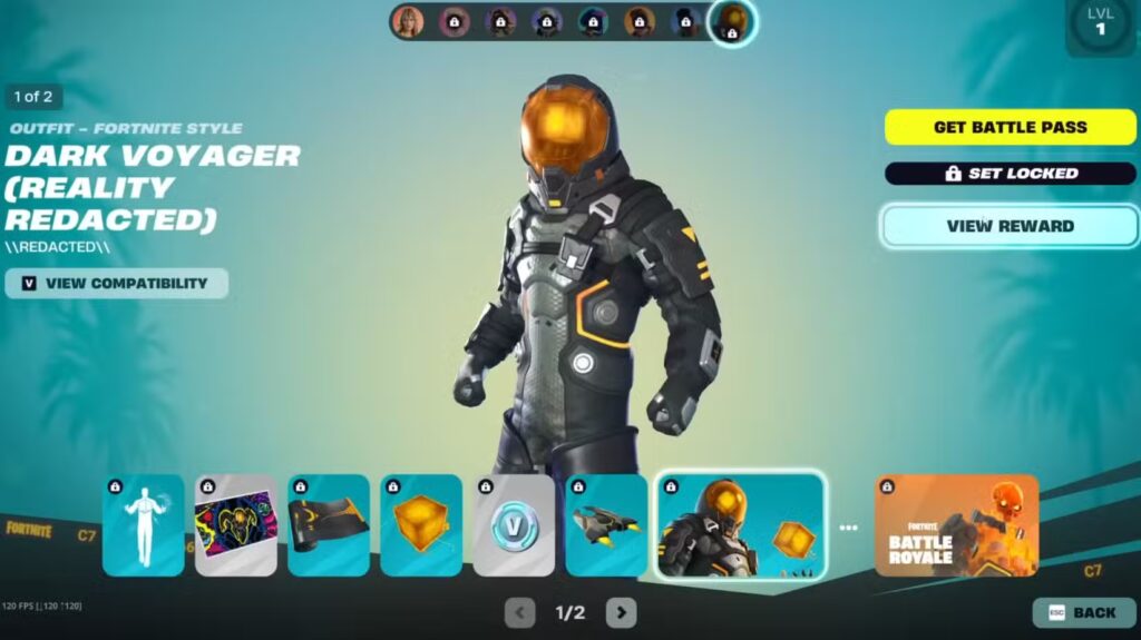Fortnite x Dark Voyager