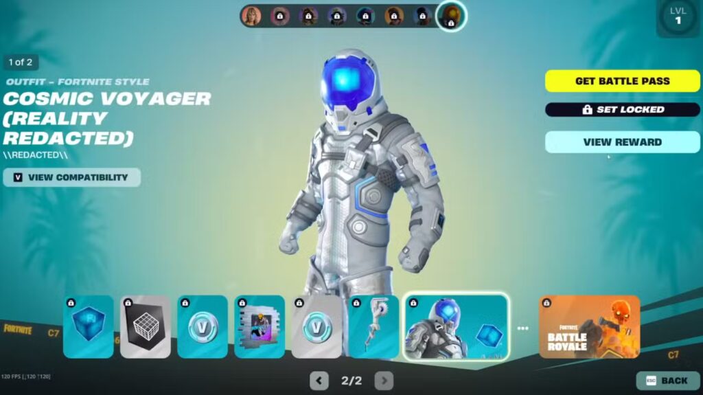 Fortnite x Cosmic Voyager