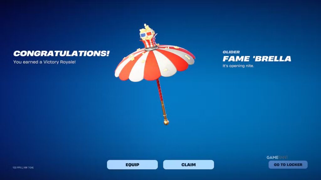 Fortnite - Fame Brella Glider