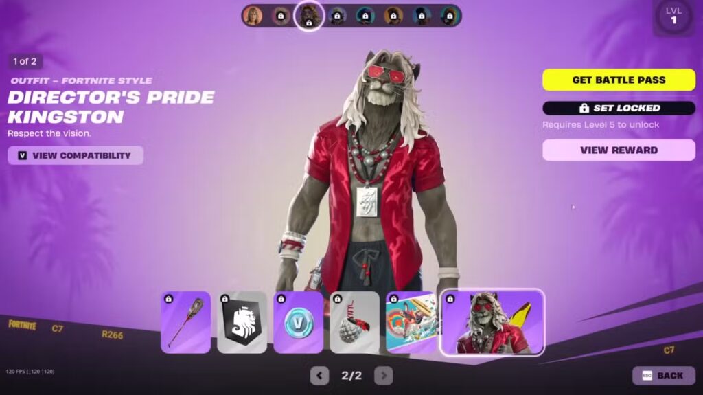 Fortnite x Director's Pride Kingston