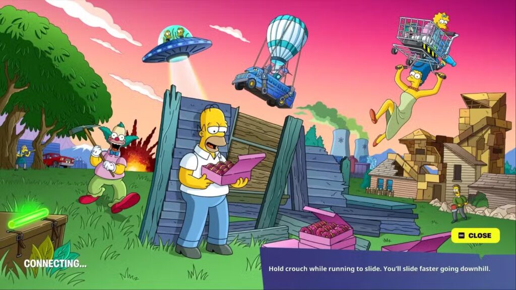 Fortnite x The Simpsons