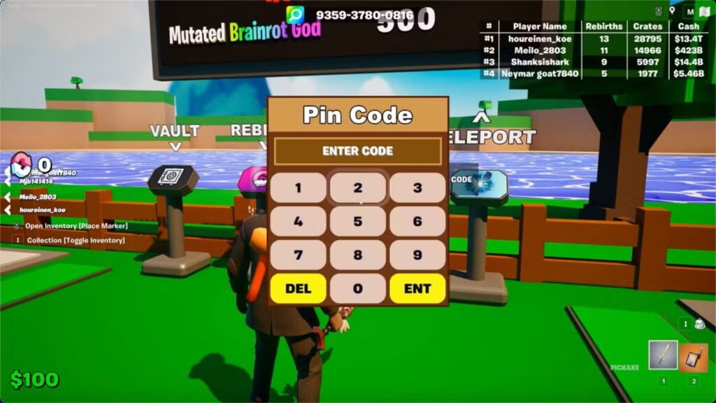 Fortnite guide – Unbox A Brainrot