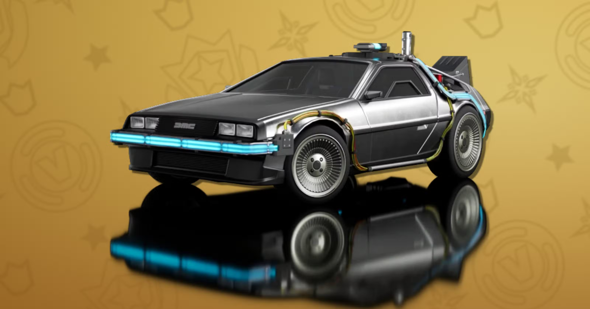 Fortnite - DeLorean