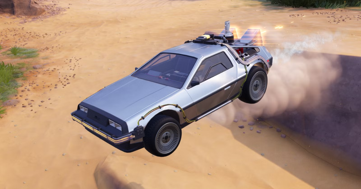 Fortnite - DeLorean
