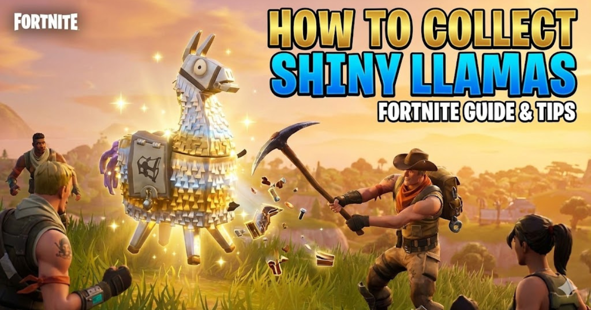 Fortnite - Shiny Llamas