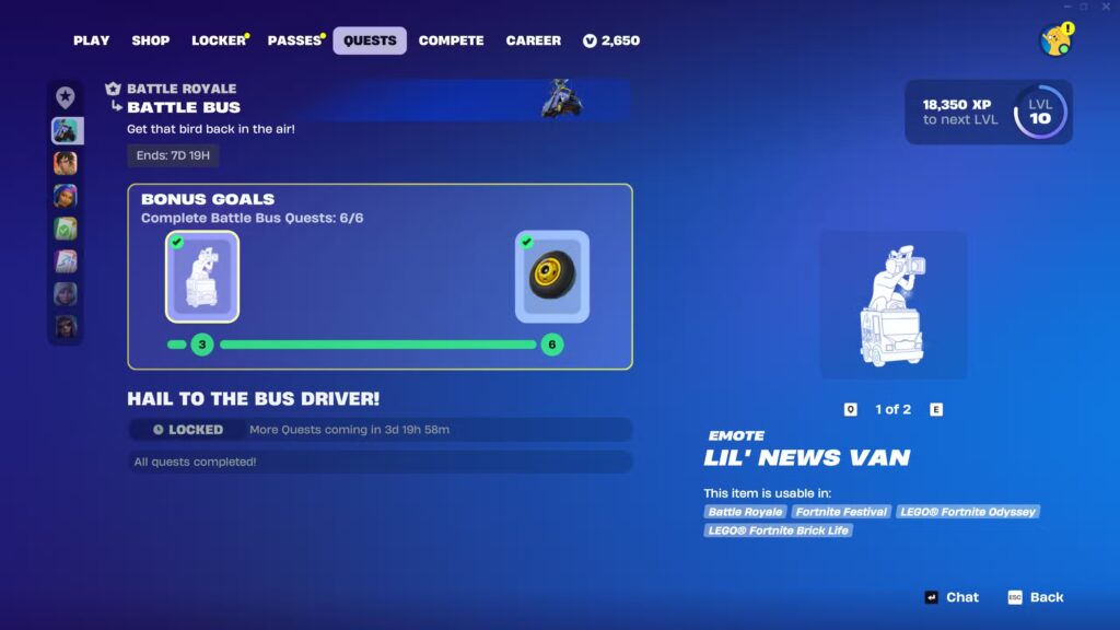 Fortnite - Battle Bus