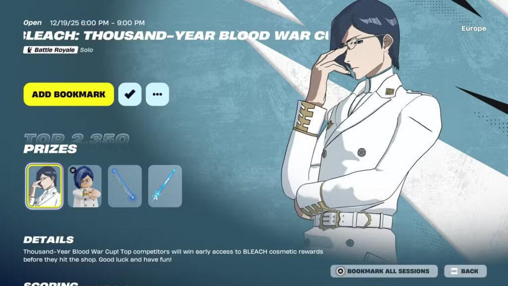 Fortnite x Bleach
