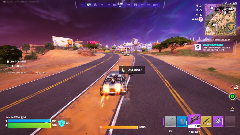 Fortnite - DeLorean