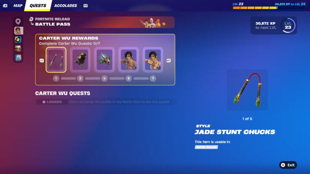 Fortnite - Carter Wu (Crimson)
