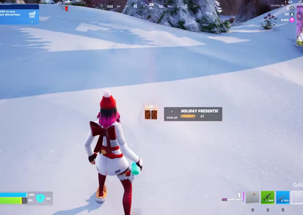 Fortnite - Icy Feet