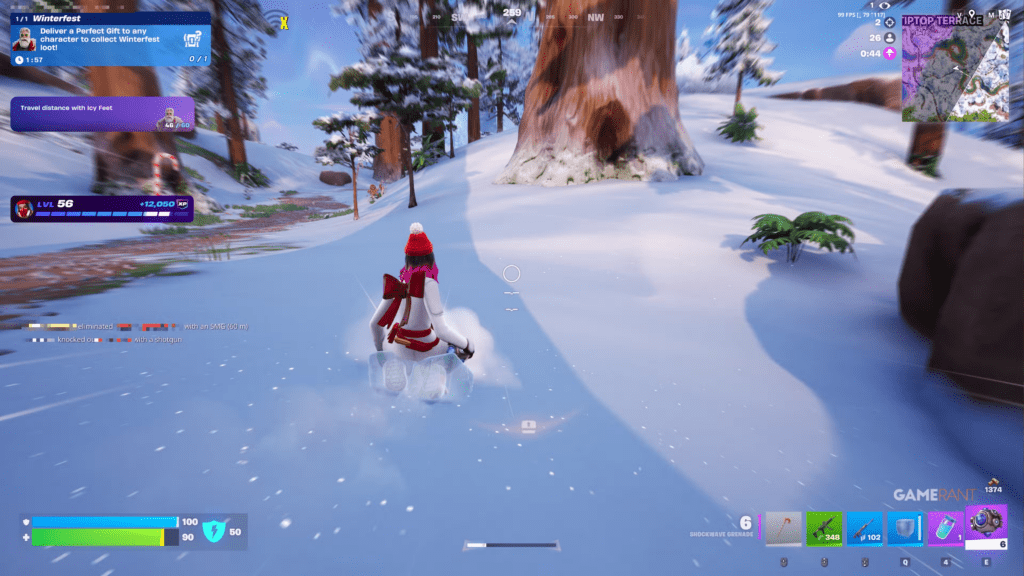 Fortnite - Icy Feet