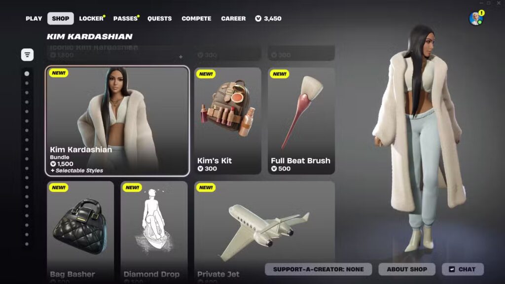 Fortnite - Kim Kardashian Bundle