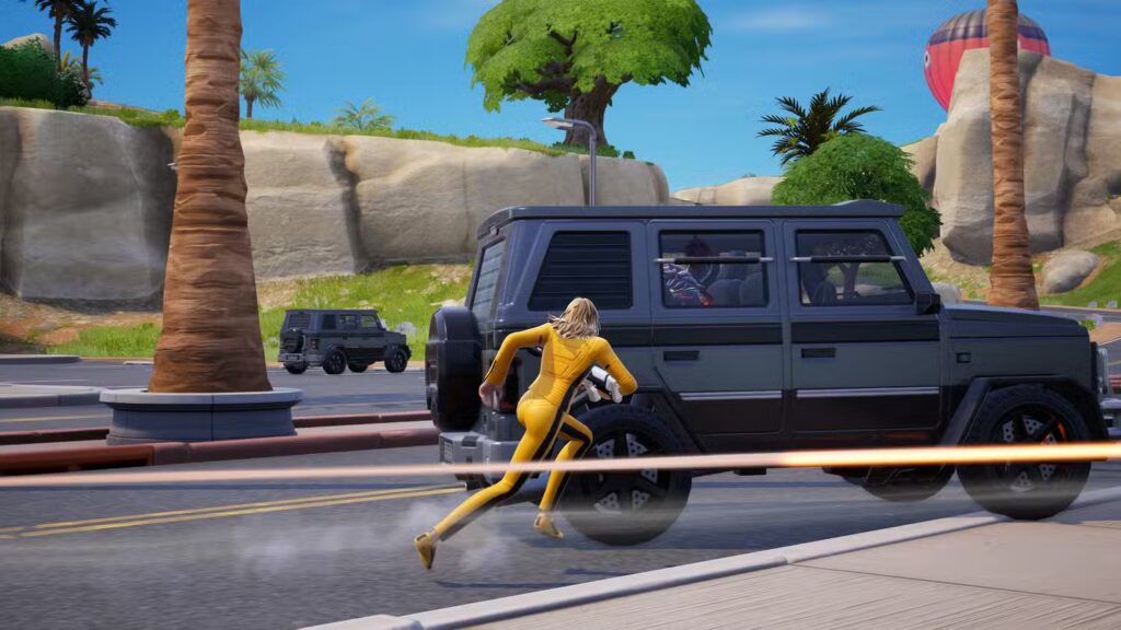 Fortnite - Throw Downed Teammates Into Vehicles